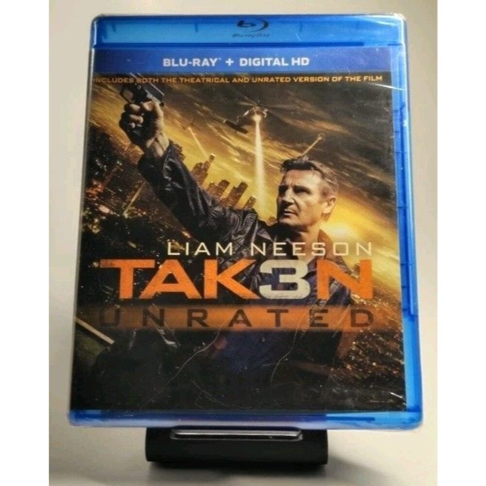 Taken 3 Unrated Blu-ray 2015 Liam Neeson Widescreen Theatrical & Unrated - New